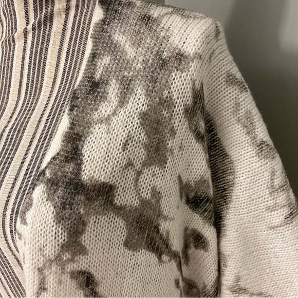 Wooden Ships Paola Buendia Boho Open Front Duster Cardigan Mohair Wool S/M - Picture 3 of 12